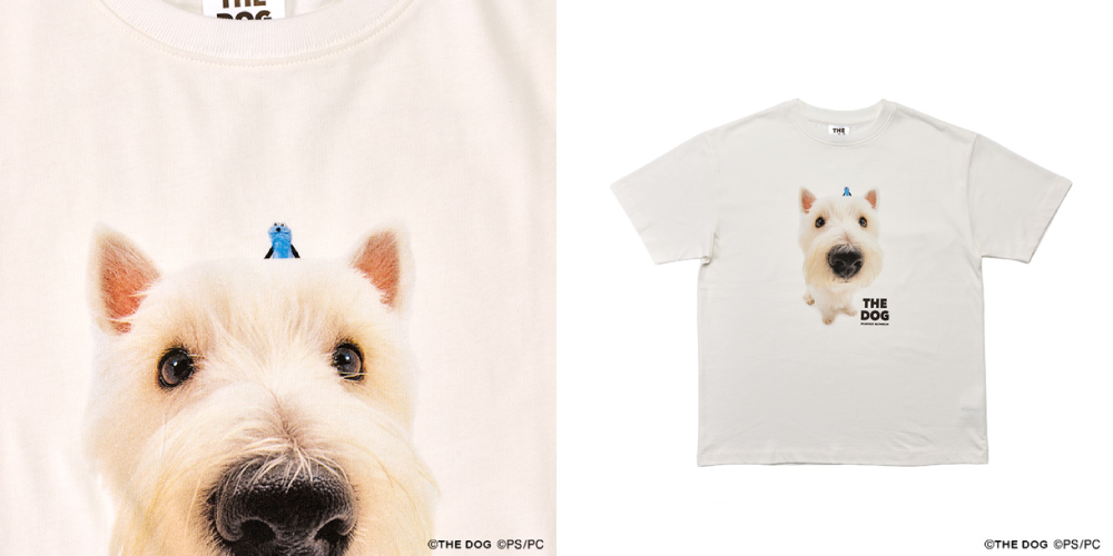 パペットスンスン THE DOG Tシャツ（ウエスト・ハイランド・ホワイト・テリアル）